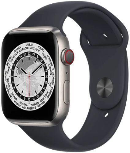 Apple Watch Series 7 Titanium 41mm in Titanium in Acceptable condition