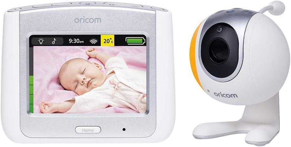 Oricom  SC860SV Touchscreen Digital Zoom Baby Monitor - Silver - Over Stock