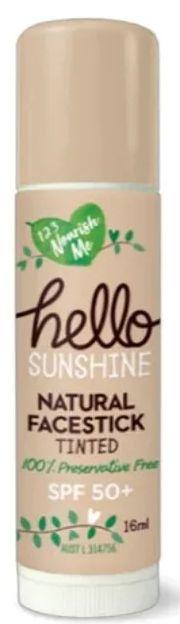 123 Nourish Me  Hello Sunshine Sunscreen Facestick Tinted - Beige - Brand New