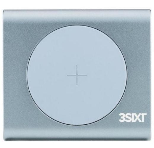 3sixT Qi Wireless Aluminium Charging Pad 15W - Grey