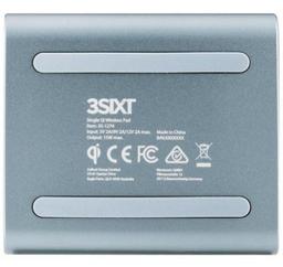 3sixT Qi Wireless Aluminium Charging Pad 15W - Grey
