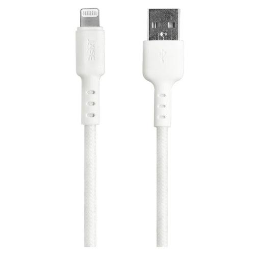 3sixT  Tough USB-A to Lightning Cable 1.2m - White - Brand New