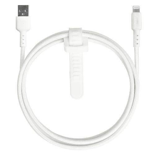 3sixT Tough USB-A to Lightning Cable 1.2m - White