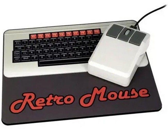 50 FIFTY  USB Optical Retro Computer Mouse - White - Brand New