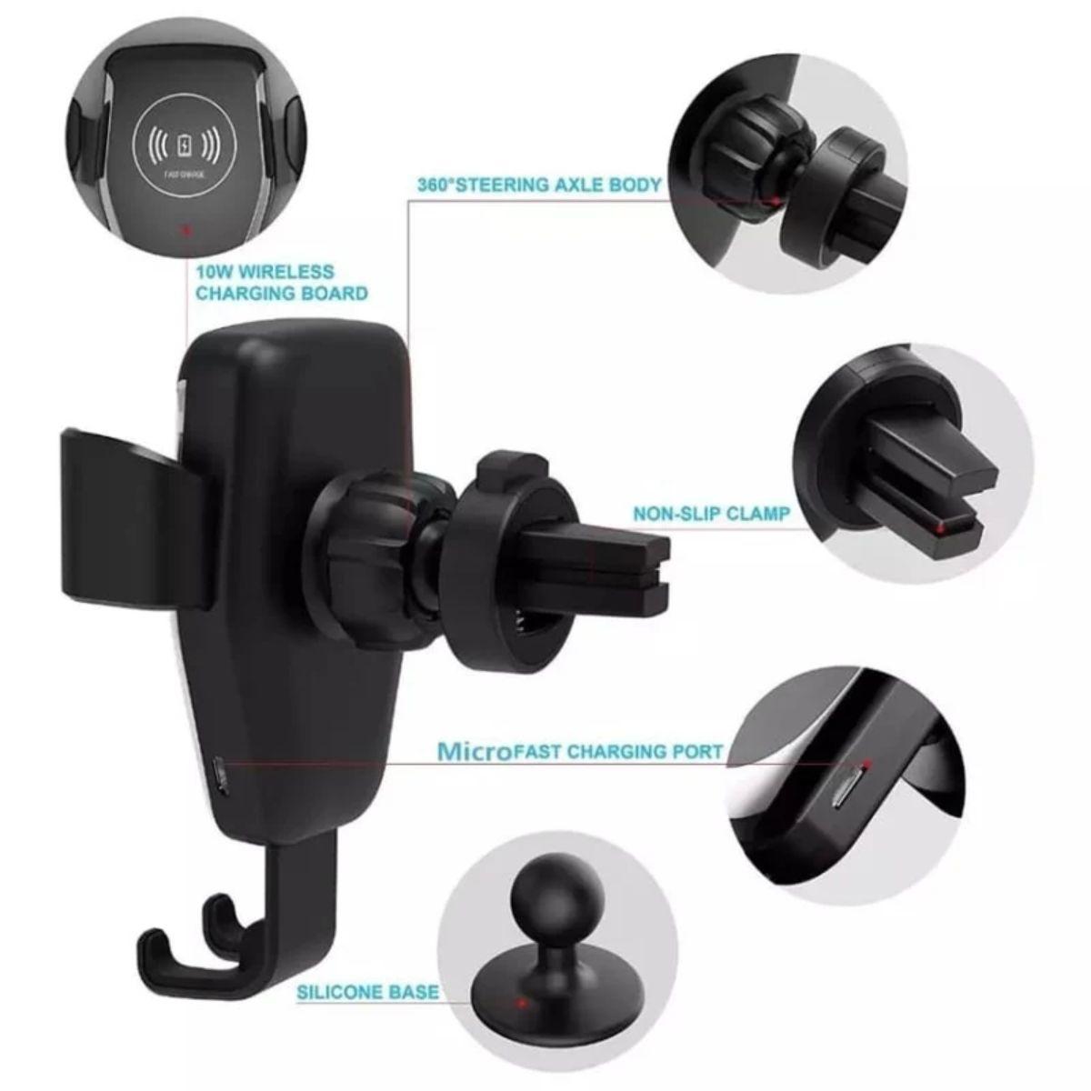 Refurbished 9eight5 Phone Holder & Wireless Charger - Reebelo Australia