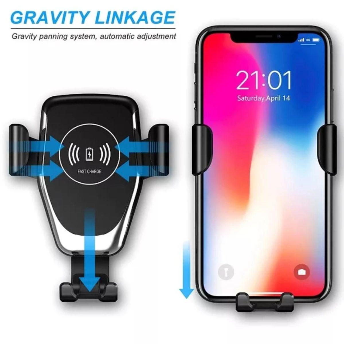 Refurbished 9eight5 Phone Holder & Wireless Charger - Reebelo Australia