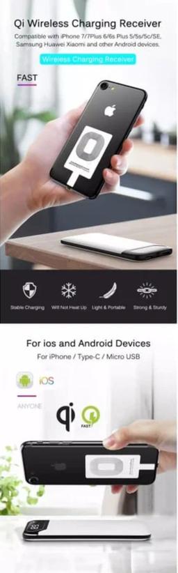 Refurbished 9eight5 Wireless Charging Receiver Type C Devices - Reebelo Australia