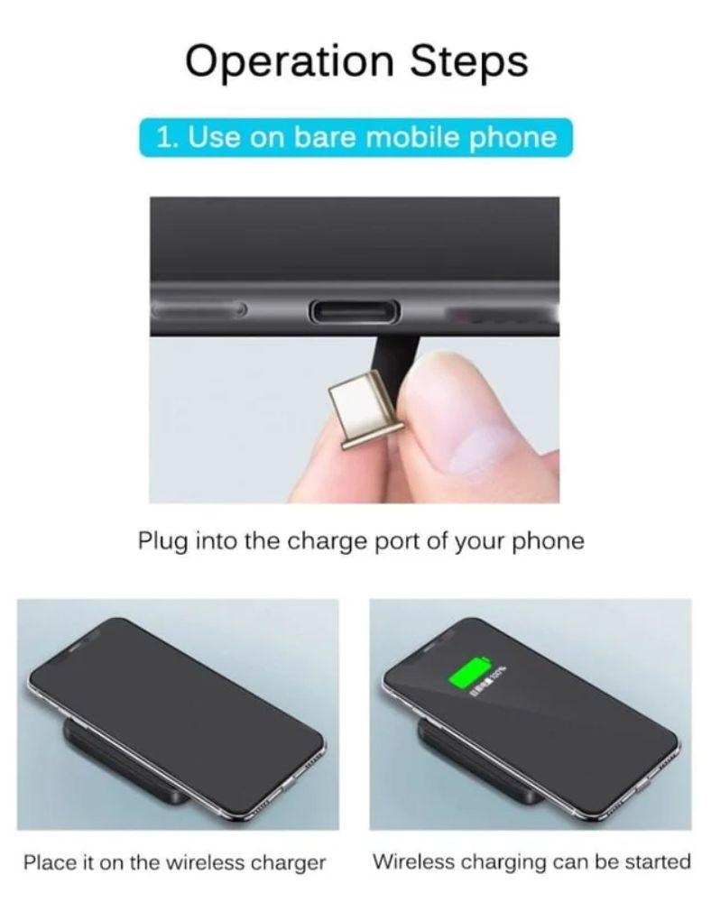 Refurbished 9eight5 Wireless Charging Receiver Type C Devices - Reebelo Australia