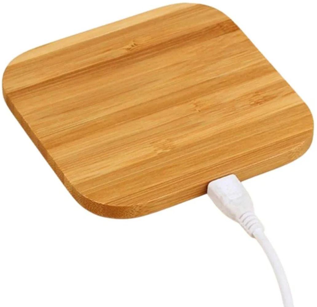 Refurbished 9eight5 Wood-Design Wireless Charger Pad (5W) - Reebelo Australia