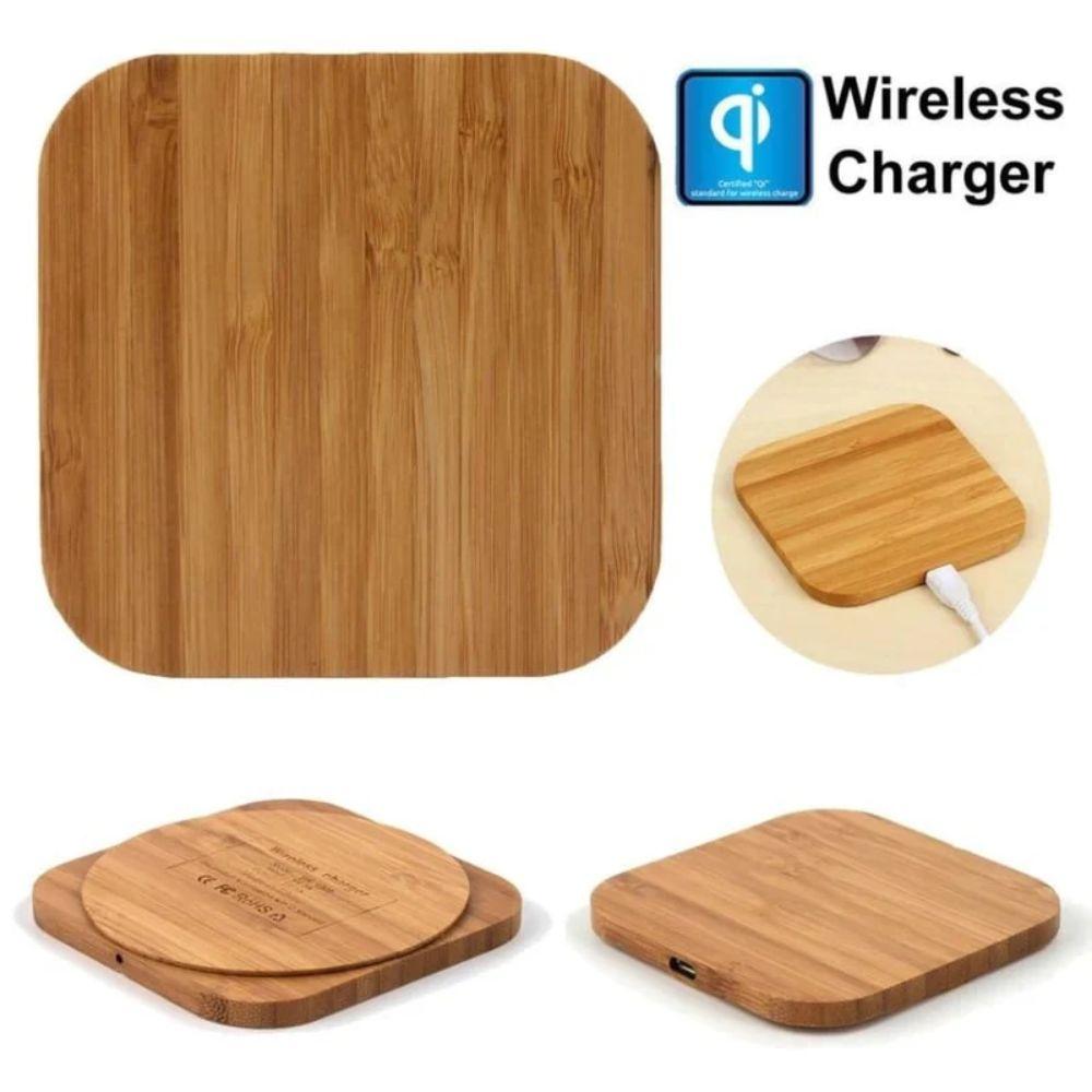Refurbished 9eight5 Wood-Design Wireless Charger Pad (5W) - Reebelo Australia