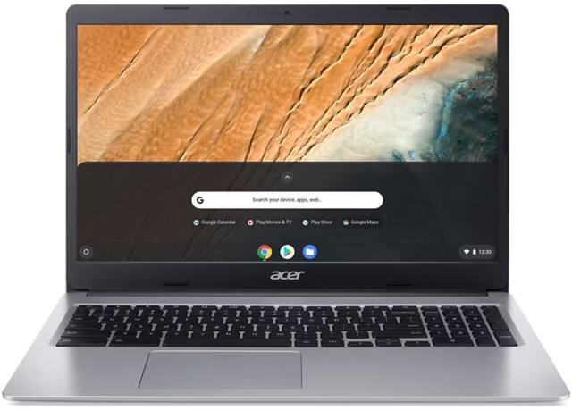 Acer Chromebook 315 CB315-3H Laptop 15.6" Intel Celeron N4020 1.1GHz in Pure Silver