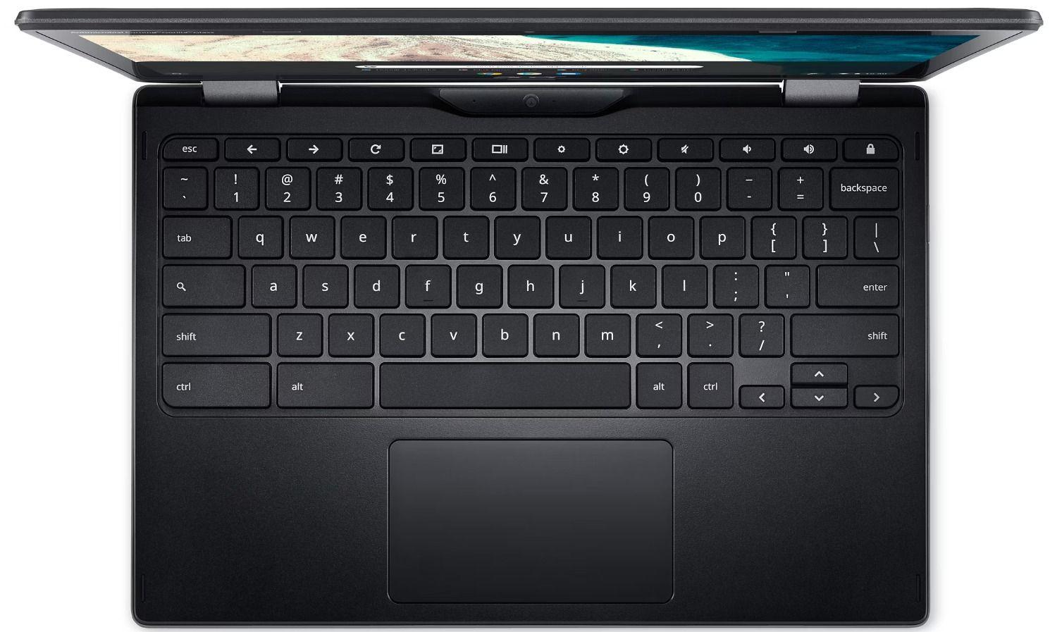 Acer Chromebook Spin R752 2 in 1 Laptop 11" - Black - Intel Celeron N4120 1.10 GHz - 4GB RAM - 32GB