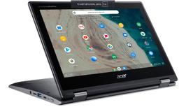 Acer Chromebook Spin R752 2 in 1 Laptop 11" - Black - Intel Celeron N4120 1.10 GHz - 4GB RAM - 32GB