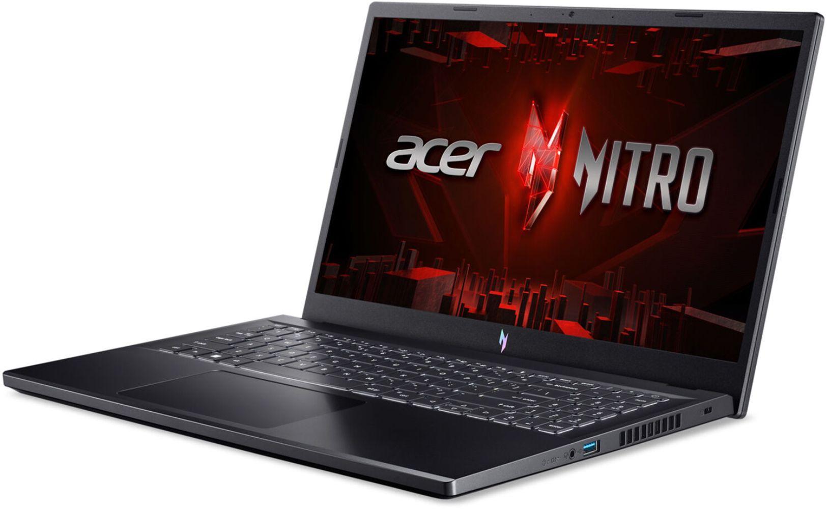 Acer Nitro V 15 ANV15-51 Gaming Laptop 15.6" - Black - Intel Core i7-13620H 2.4GHz - 16GB RAM - 512GB