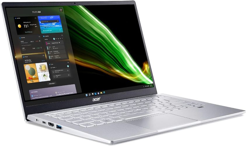 Acer Swift 3 SF314-511-753K Laptop 14" - Pure Silver - Intel Core i7-1165G7 2.8GHz - 8GB RAM - 512GB