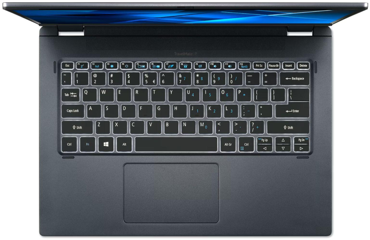 Acer TravelMate P414-51 Laptop 14" - Slate Blue - Intel Core i5-1135G7 2.4GHz - 8GB RAM - 256GB