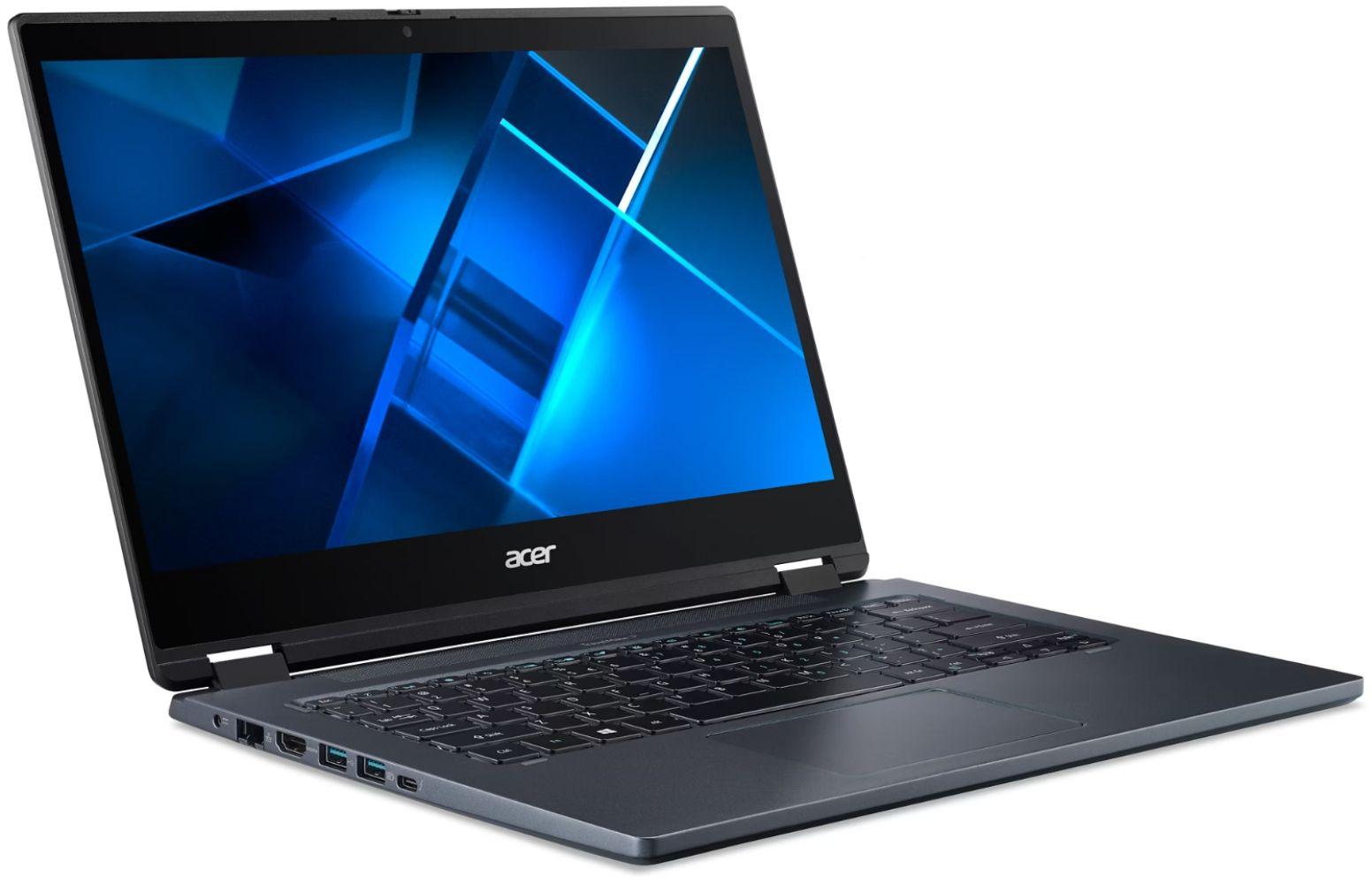 Acer TravelMate P414-51 Laptop 14" - Slate Blue - Intel Core i5-1135G7 2.4GHz - 8GB RAM - 256GB