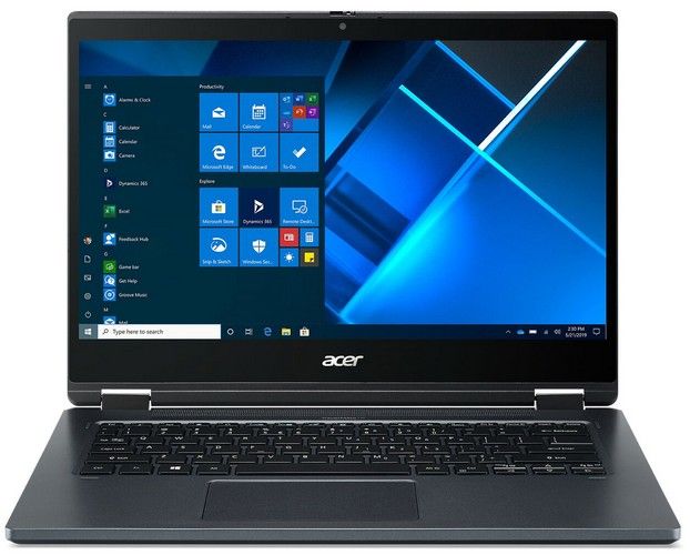 Acer TravelMate Spin P4 P414RN-51 Laptop 14" - Slate Blue - Intel Core i5-1135G7 2.4GHz - 8GB RAM - 256GB