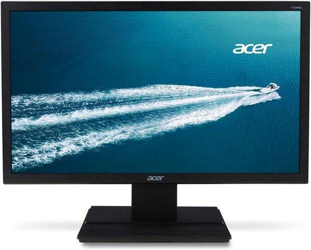 Acer V6 V226HQL B Widescreen LCD Monitor 21.5" in Black in Excellent condition