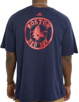 Adidas MLB Boston Red Sox Tee XL - Blue