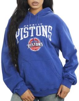Adidas NBA Detroit Pistons Hooded Sweatshirt S - Blue
