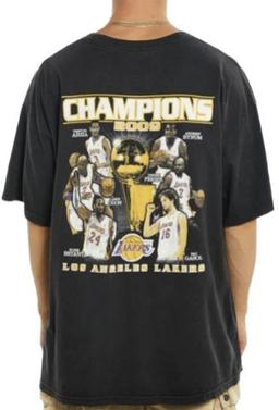 Adidas NBA Los Angeles Lakers Tee L - Black
