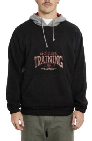Adidas  Training Hooded Fleece Sweatshirt XL - Black - Excellent