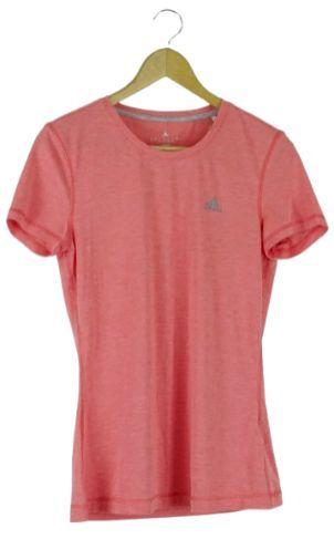 Adidas  Women T-Shirt XS - Orange - Excellent