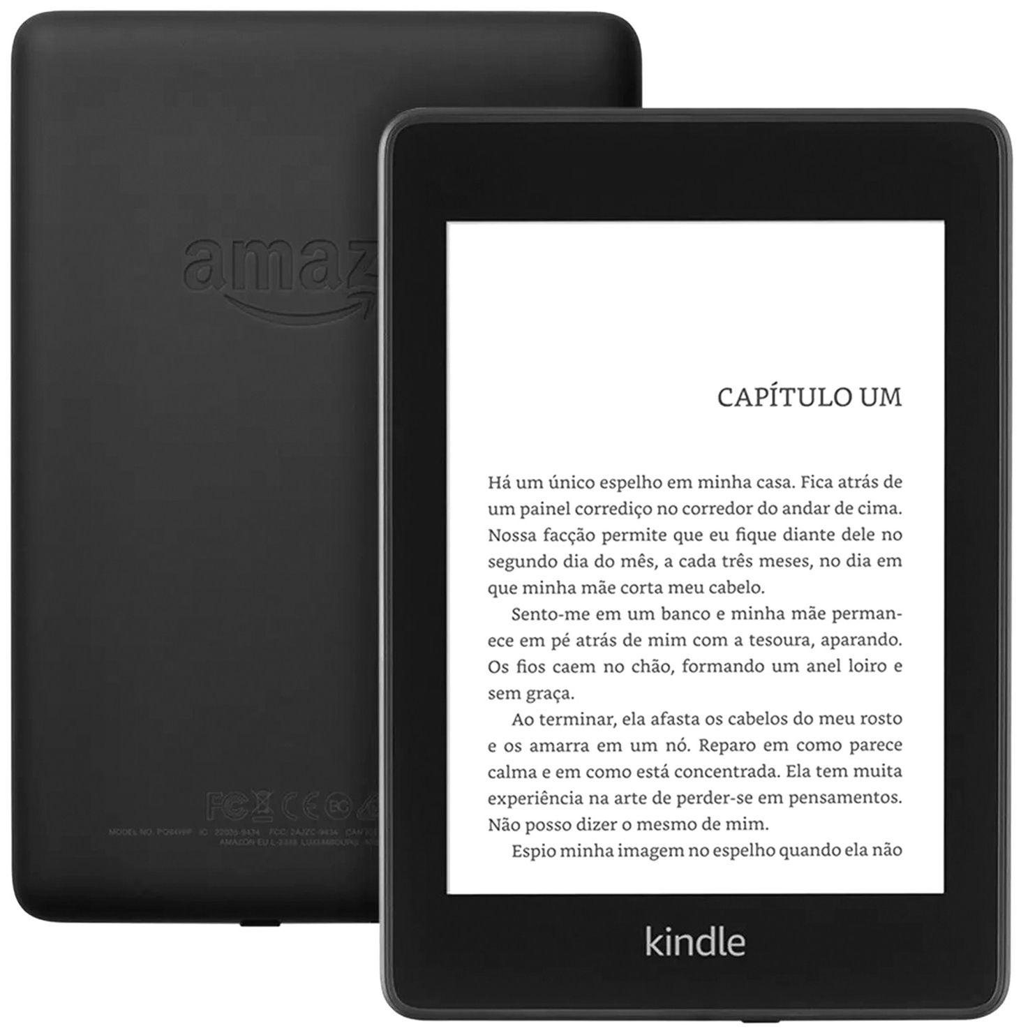 Amazon  Kindle KPW4 Paperwhite 4 E-Reader (2018) - 8GB - Black - 6 Inch - Premium