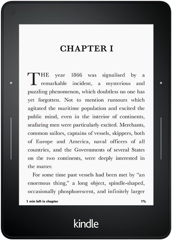 Amazon  Kindle Voyage E-Reader (2014) - 4GB - Black - 6 Inch - Premium