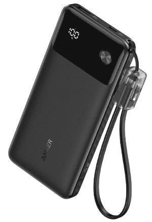 Anker  10K 22.5W Portable Charger Power Bank - Black - Brand New
