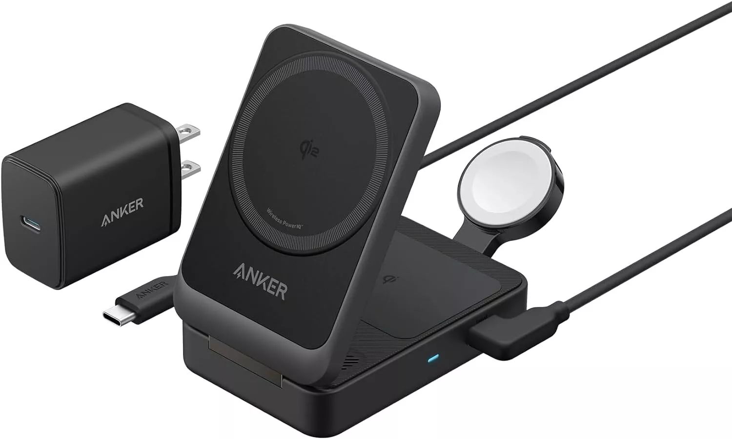 Anker MagGo 3-in-1 Wireless Charging Station