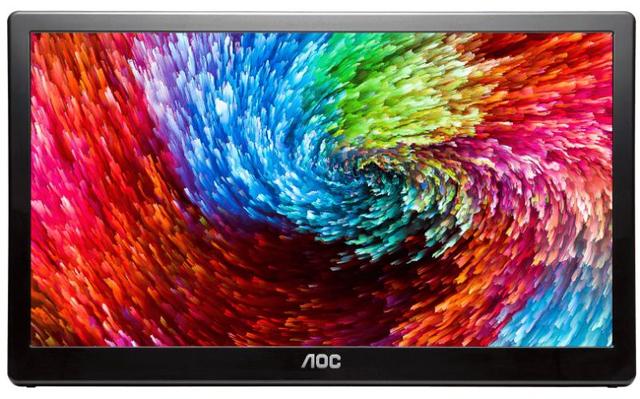 AOC I1659FWUX 15.6" Portable Monitor in Black