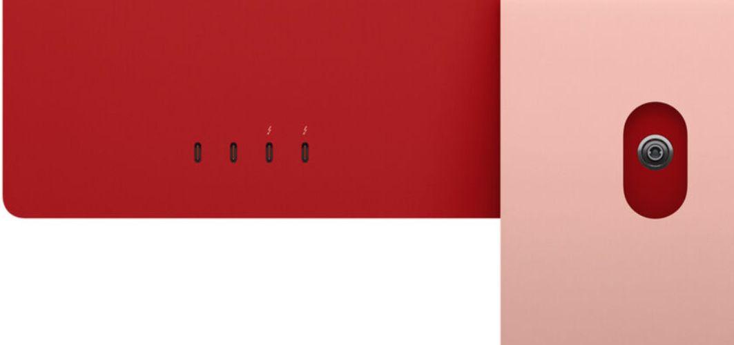 Apple iMac 2021 M1 (Four ports) 24" - Apple M1 chip 8-core CPU - 256GB - Pink - 8GB RAM - 24 Inch