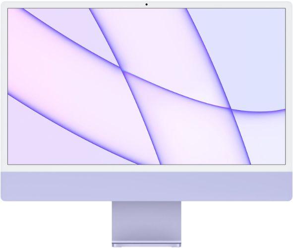Apple  iMac 2021 M1 (Four ports) 24" - Apple M1 chip 8-core CPU - 1TB - Purple - 16GB RAM - 24 Inch - Excellent