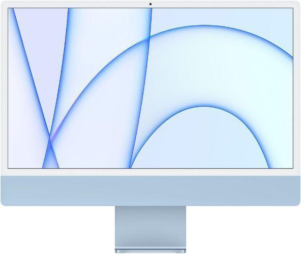 Apple  iMac 2021 M1 (Two ports) 24" - Apple M1 chip: 8-core CPU/7-Core GPU - 1TB - Blue - 16GB RAM - 24 Inch - Premium