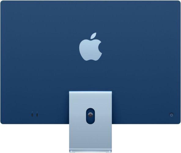 Apple iMac 2021 M1 (Two ports) 24" - Apple M1 chip 8-core CPU - 256GB - Blue - 8GB RAM - 24 Inch