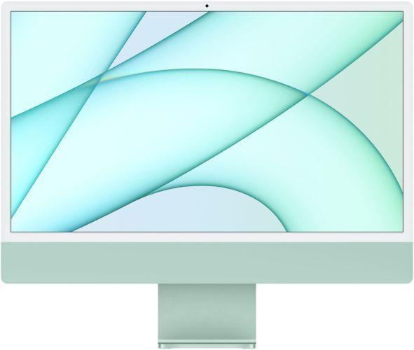 Apple  iMac 2021 M1 (Two ports) 24" - Apple M1 chip 8-core CPU - 256GB - Green - 8GB RAM - 24 Inch - Excellent