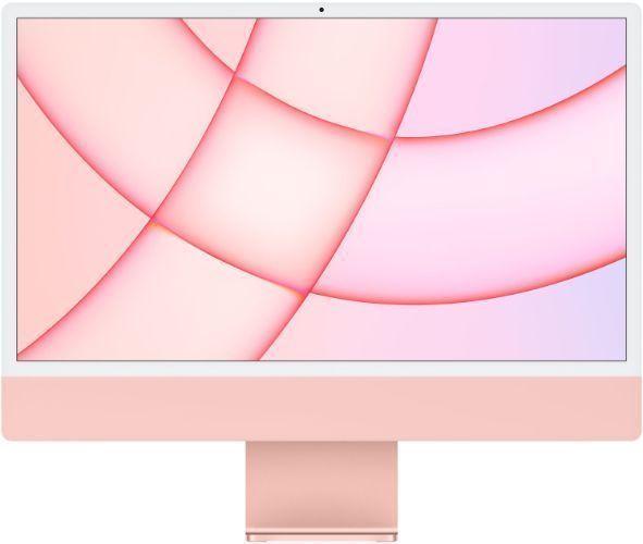 Apple  iMac 2021 M1 (Two ports) 24" - Apple M1 chip 8-core CPU - 512GB - Pink - 8GB RAM - 24 Inch - Excellent