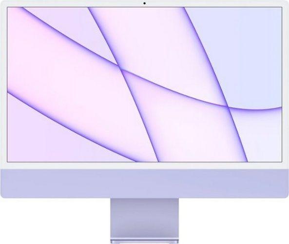 Apple iMac 2021 M1 (Two ports) 24" - Apple M1 chip 8-core CPU - 1TB - Purple - 16GB RAM - 24 Inch