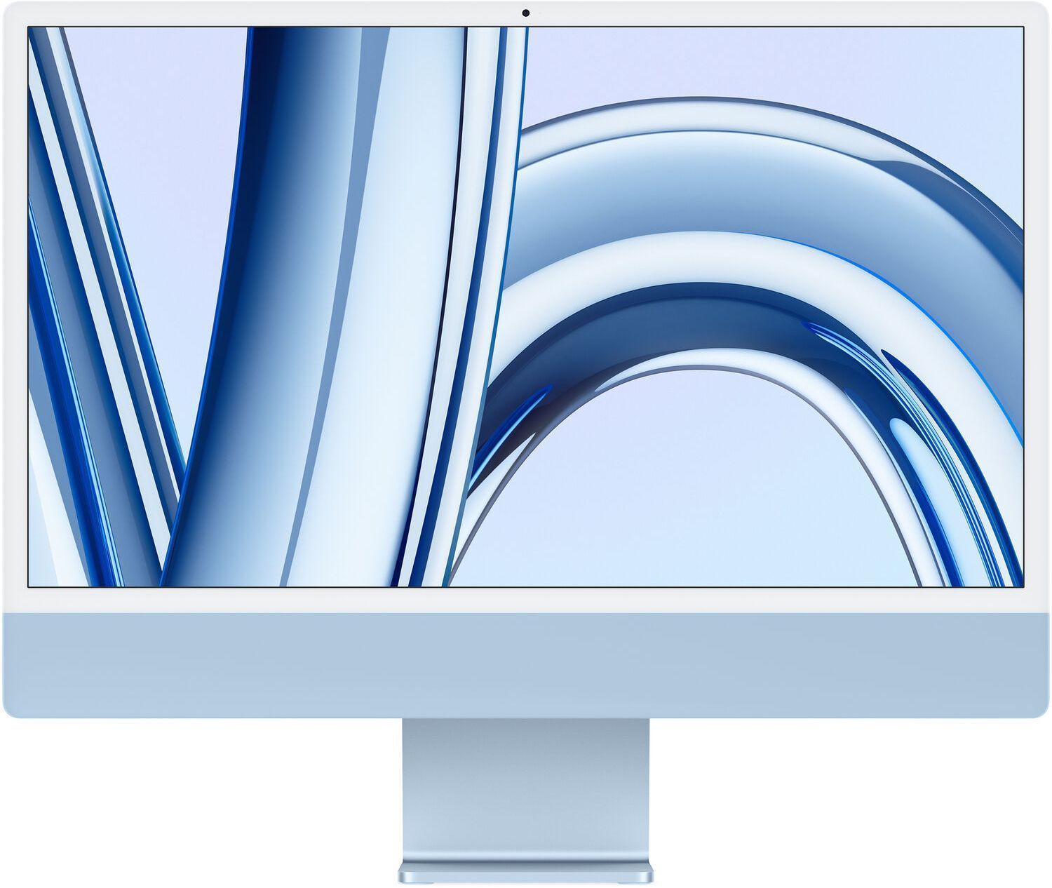 Apple iMac 2023 (Four ports) 24" - Apple M3 Chip: 8-Core CPU/10-Core GPU - 256GB - Blue - 8GB RAM - 24 Inch