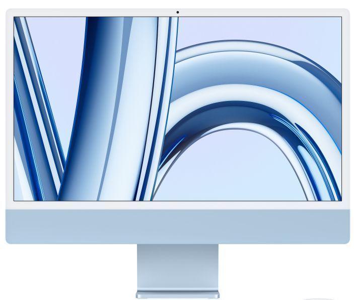 Apple iMac 2024 (Four ports) 24" - Apple M4 chip: 10-core CPU/10-Core GPU - 256GB - Blue - 16GB RAM - 24 Inch