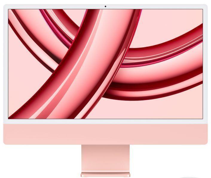 Apple  iMac 2024 (Four ports) 24" - Apple M4 chip: 10-core CPU/10-Core GPU - 256GB - Pink - 16GB RAM - 24 Inch - Premium