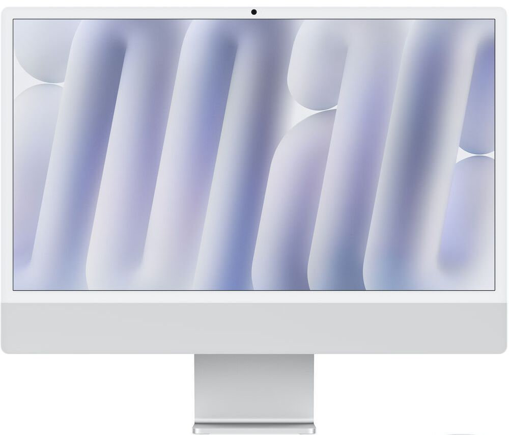 Apple iMac 2024 (Four ports) 24" - Apple M4 chip: 10-core CPU/10-Core GPU - 512GB - Silver - 16GB RAM - 24 Inch