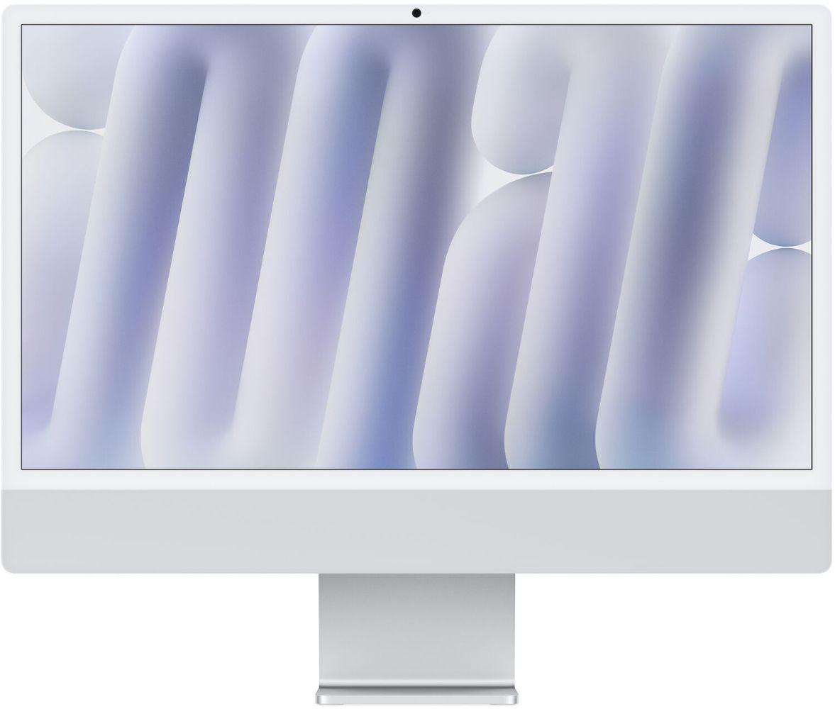 Apple  iMac 2024 (Two ports) 24" - Apple M4 chip: 8-core CPU/8-Core GPU - 256GB - Silver - 16GB RAM - 24 Inch - Excellent