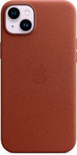 Apple  Leather Case with MagSafe for iPhone 14 Plus - Umber - Brand New