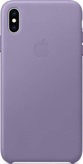 Apple Leather Phone Case for iPhone XS Max - Lilac