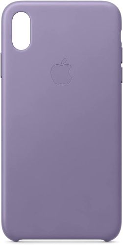 Apple Leather Phone Case for iPhone XS Max - Lilac