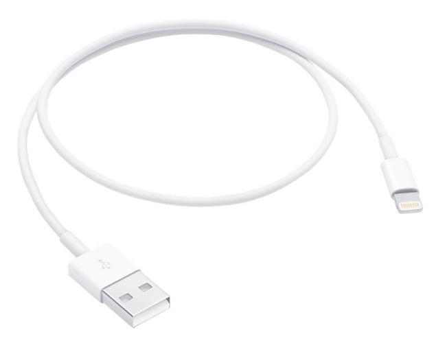 Apple  Lightning to USB Cable (0.5M) - White - Brand New