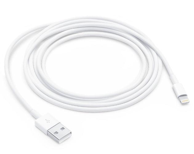 Apple  Lightning to USB Cable (2M) - White - Brand New